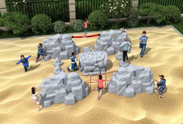 U8国际(中国区)运动儿童攀爬墙攀岩石钻