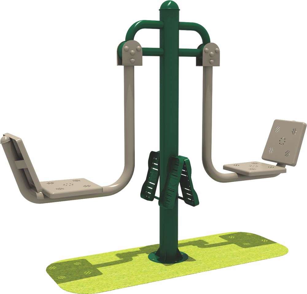 U8国际(中国区)运动健身器材 限位双人坐