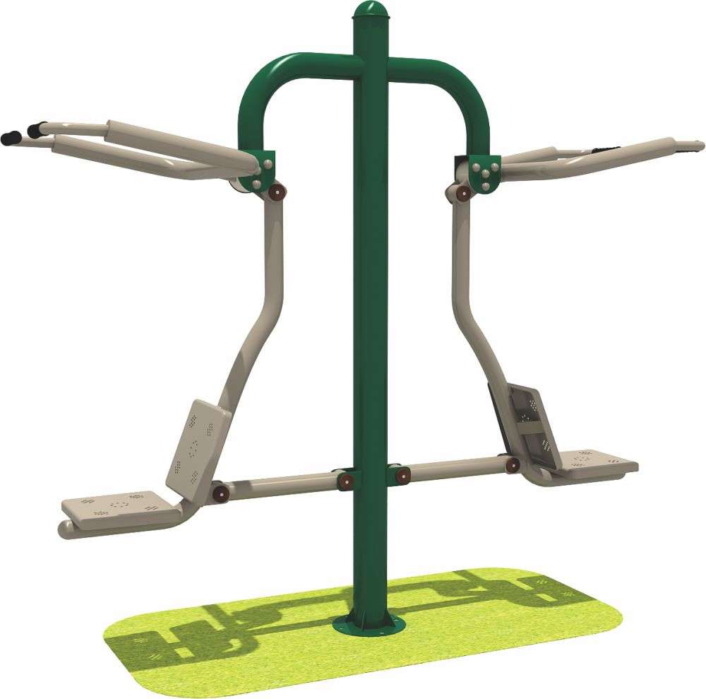 U8国际(中国区)运动健身器材 限位双人坐