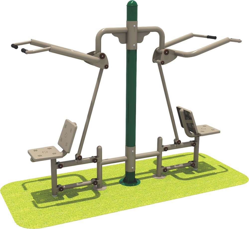 U8国际(中国区)运动健身器材 双人坐拉器